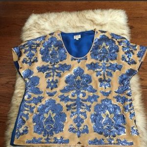 Tracy Reese for Nordstrom Sequin Top!